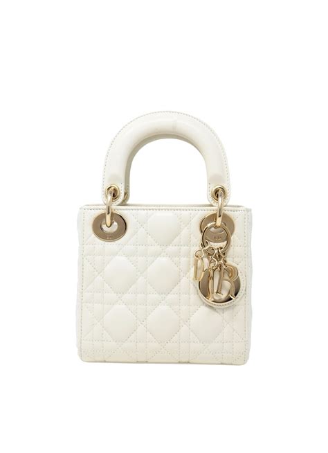 lady dior white small|small Lady Dior bag price.